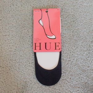 HUE | Ultra Low Cut Liner Socks | Black